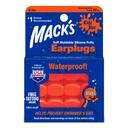 * Mack's Soft Moldable Silicone Putty Earplugs - Kids Size - Orange' 6 Pair  