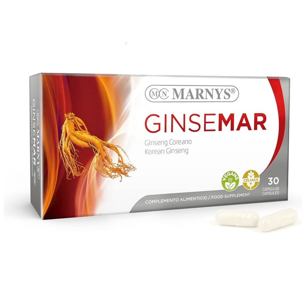 * Marnys Ginsemar Capsules, 30's