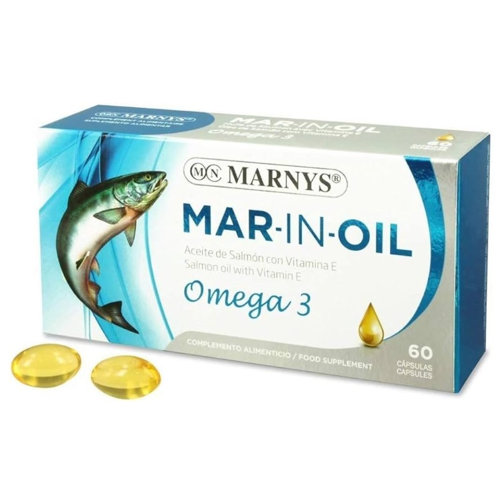  Marnys Mar-In-Oil Omega3 Capsules, 60’s