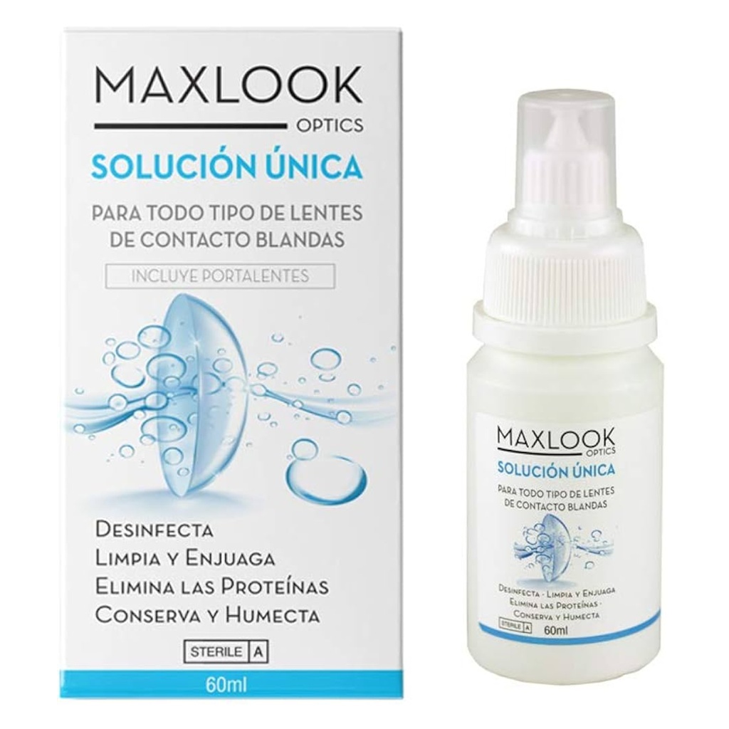 * MaxLook Contact Lens Solution, 60ml
