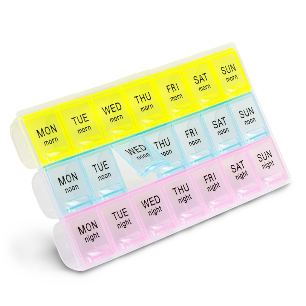 * Medco Pill Box Weekly, 3 Times Daily 