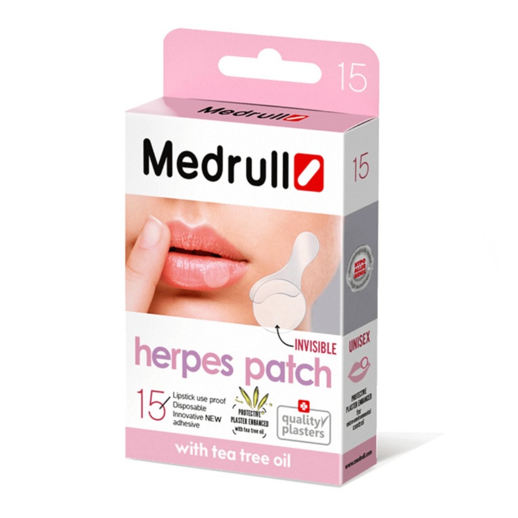 * Medrull Herpes Patches, 15's