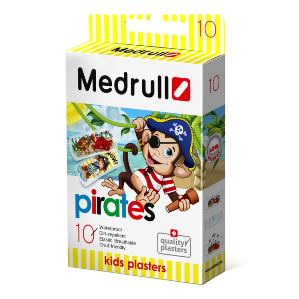 * Medrull Plaster Kids Pirates - N10