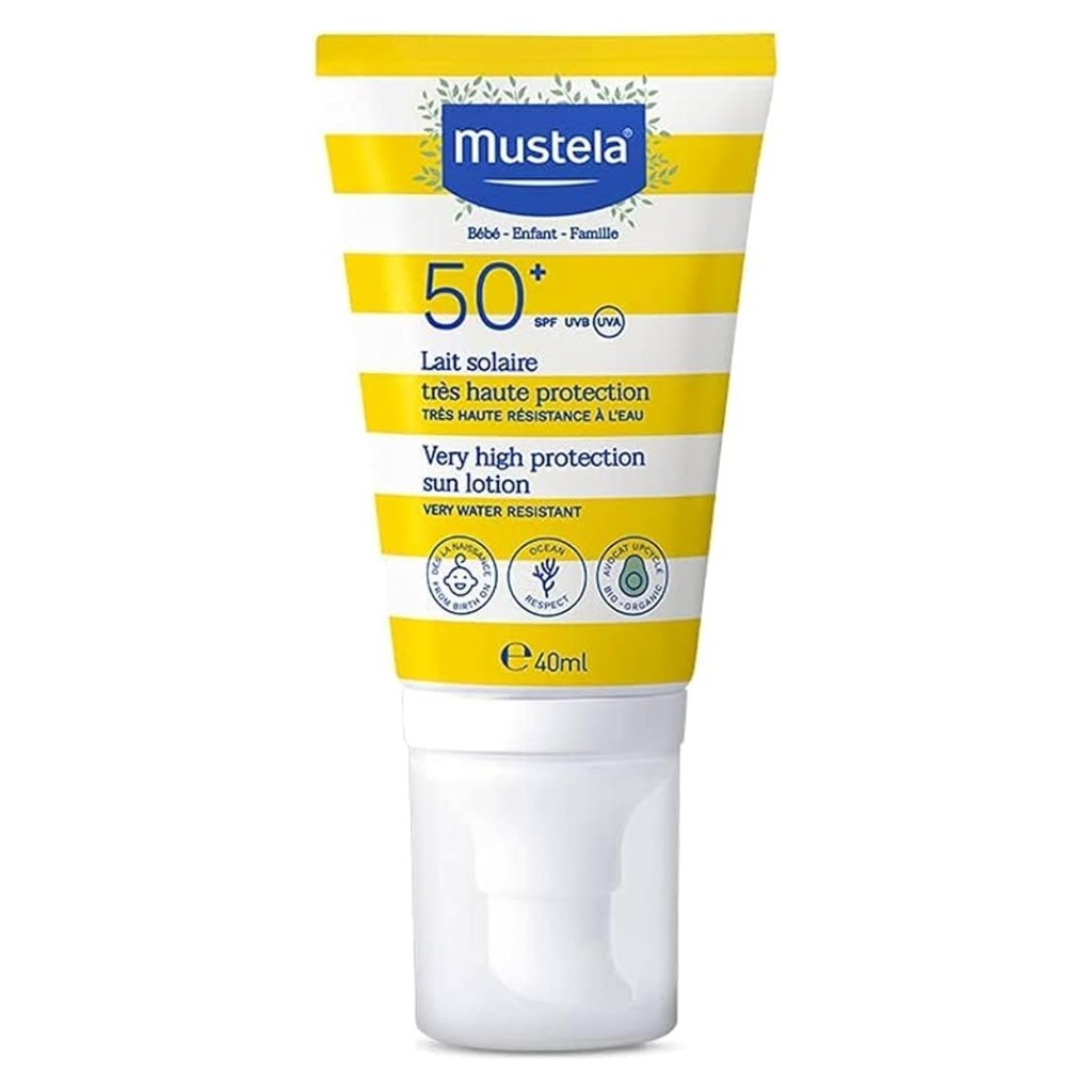 * Mustela SPF50+ Very High Protection Lotion, 40ml