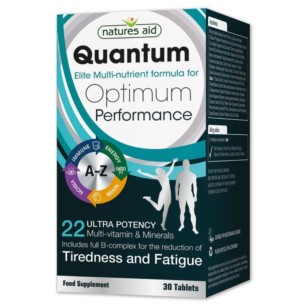 Natures Aid Quantum Optimum Tablets, 30's 