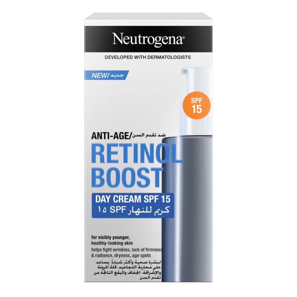 * Neutrogena Anti-Age Retinol Boost Day Cream, 50ml