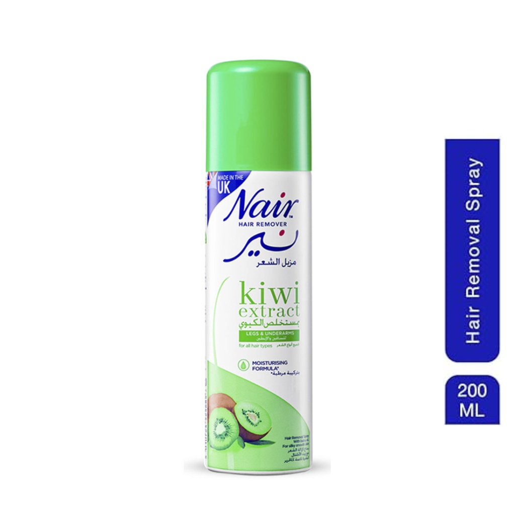 * Nair Hair Remover Kiwi Spray, 200ml