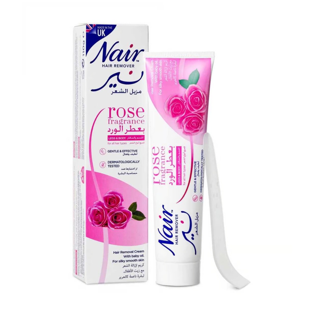 * Nair Hair Remover Rose Cream, 100ml