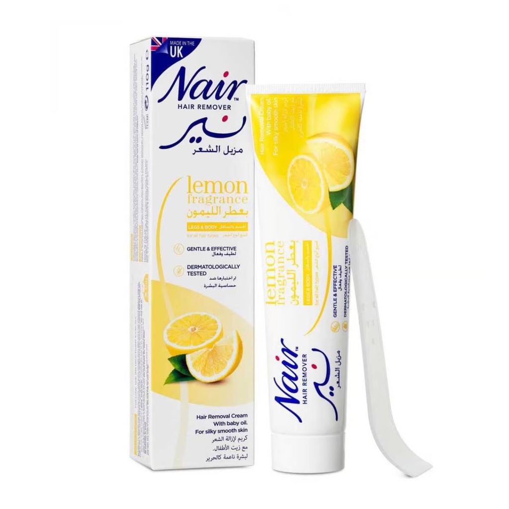 * Nair Lemon Hair Removal Cream Tube, 110ml