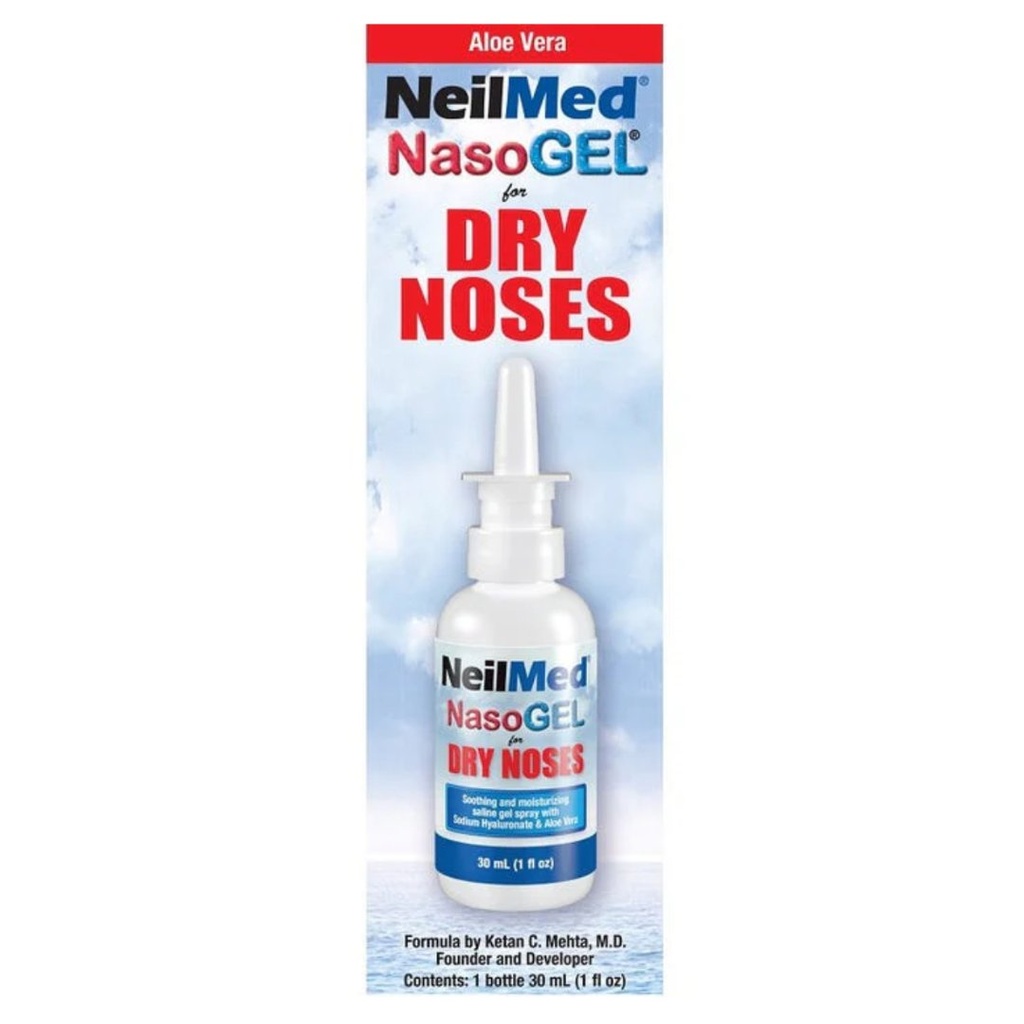* NeilMed Nasogel Dry Nose Spray, 30ml