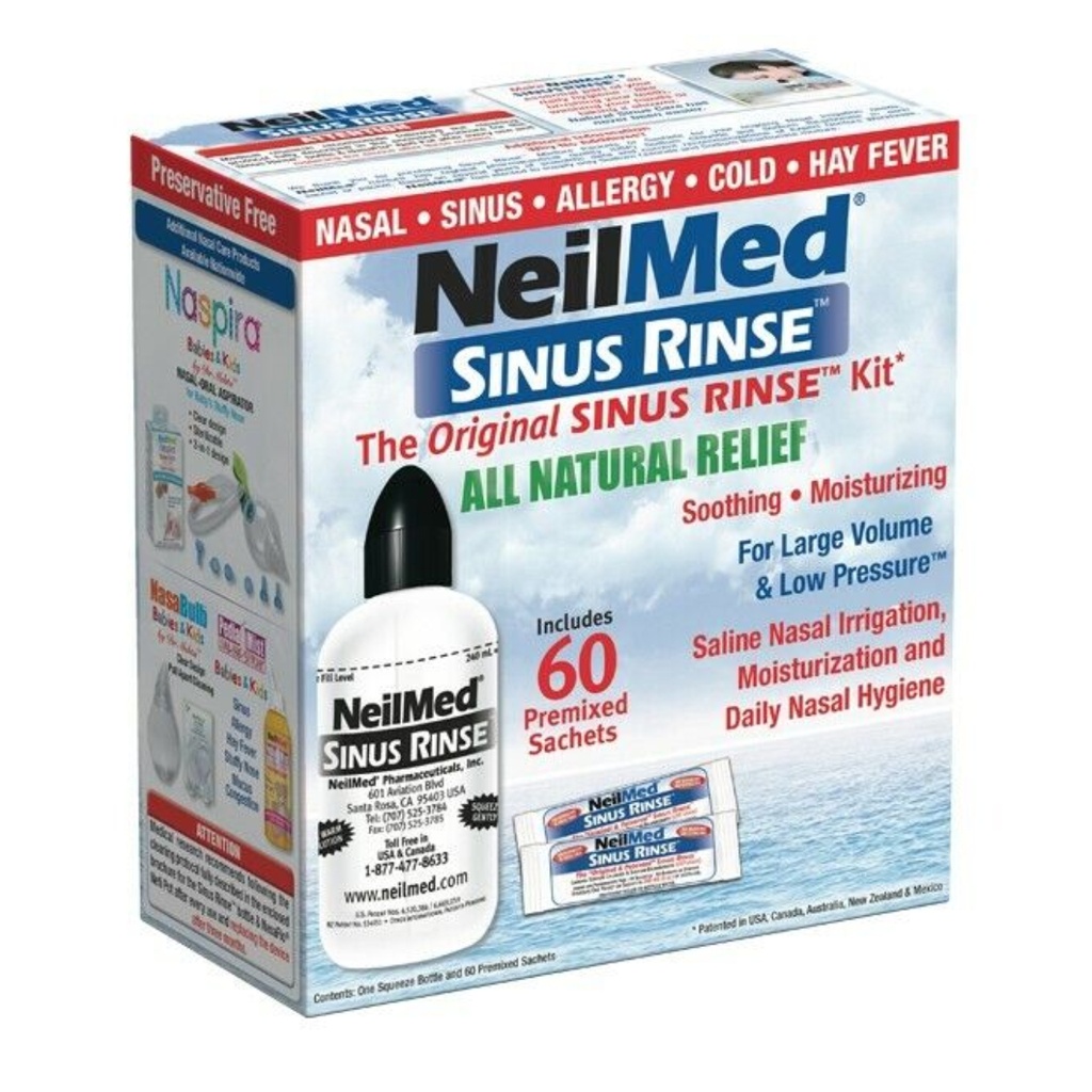 * NeilMed Sinus Rinse Kit, 60 Sachets