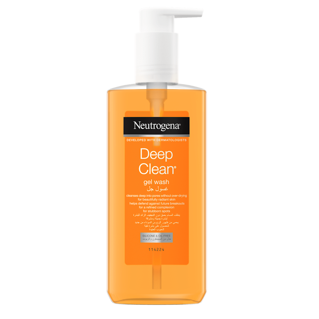 * Neutrogena Deep Clean Gel Wash, 200ml