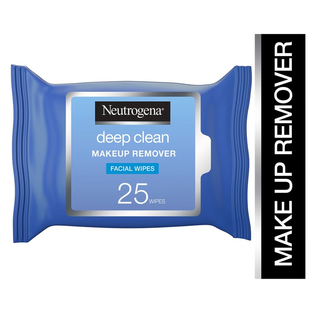 * Neutrogena Deep Clean Makeup Remover Wipes, 25's