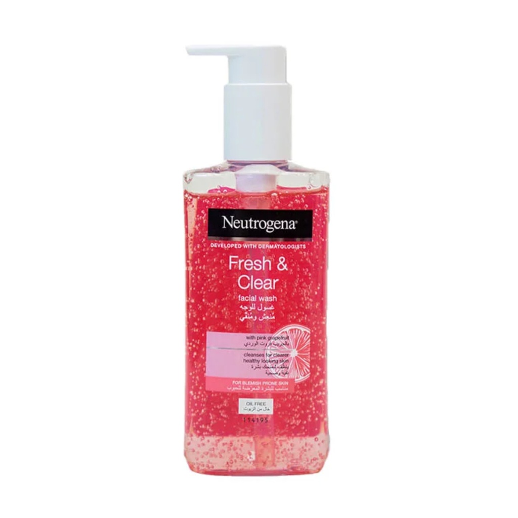 Neutrogena Fresh & Clear Facial Wash, 200ml