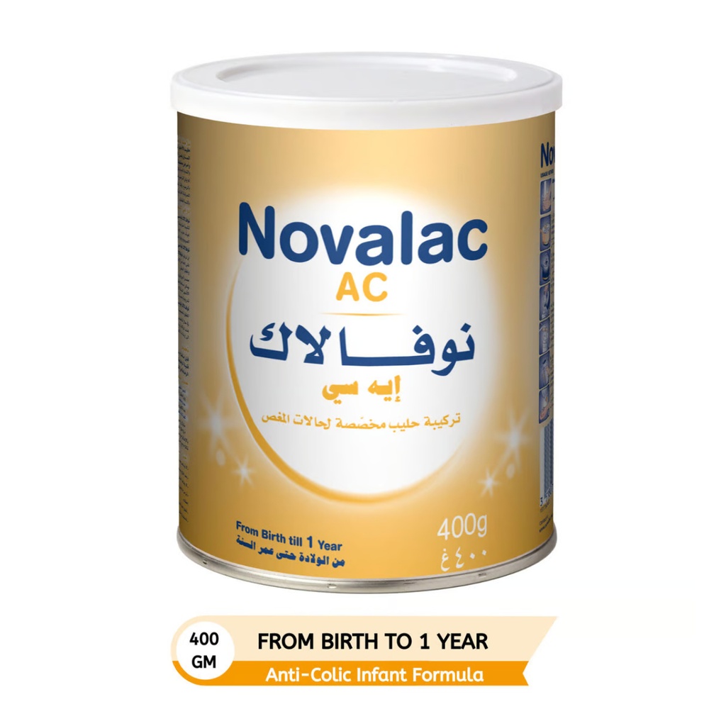 * Novalac Anti Colic (AC) Formula, 400gm