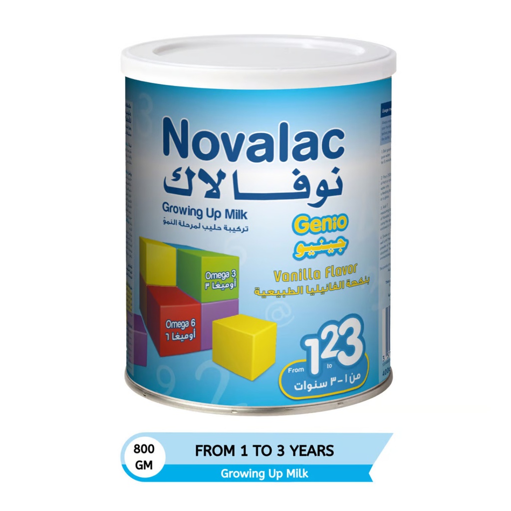 * Novalac Genio 123, 800gm