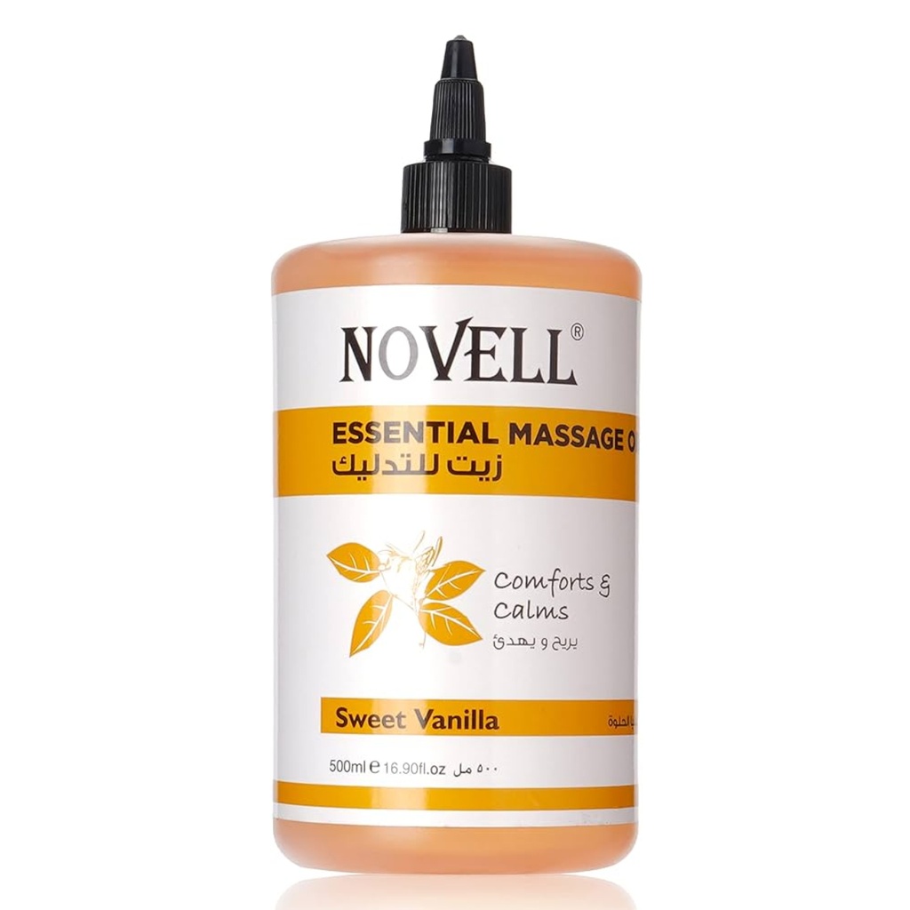 * Novell Sweet Vanilla Massage Oil, 500ml