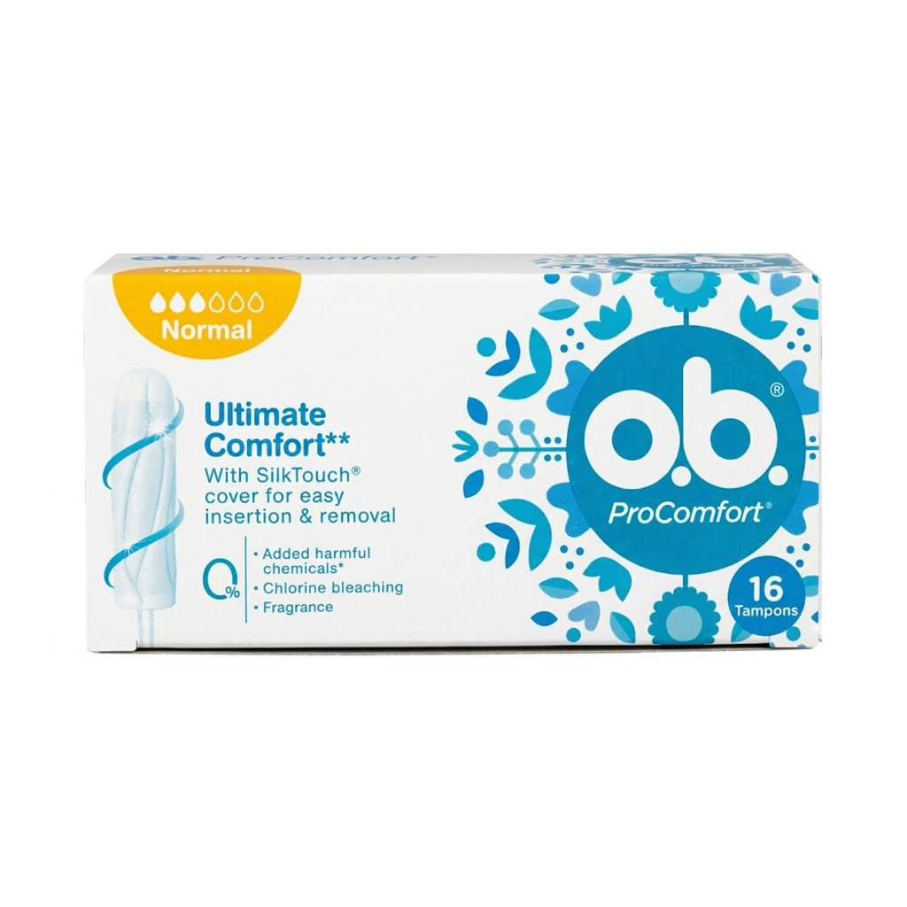 * O.B. Pro-Comfort Normal Tampons, 16's