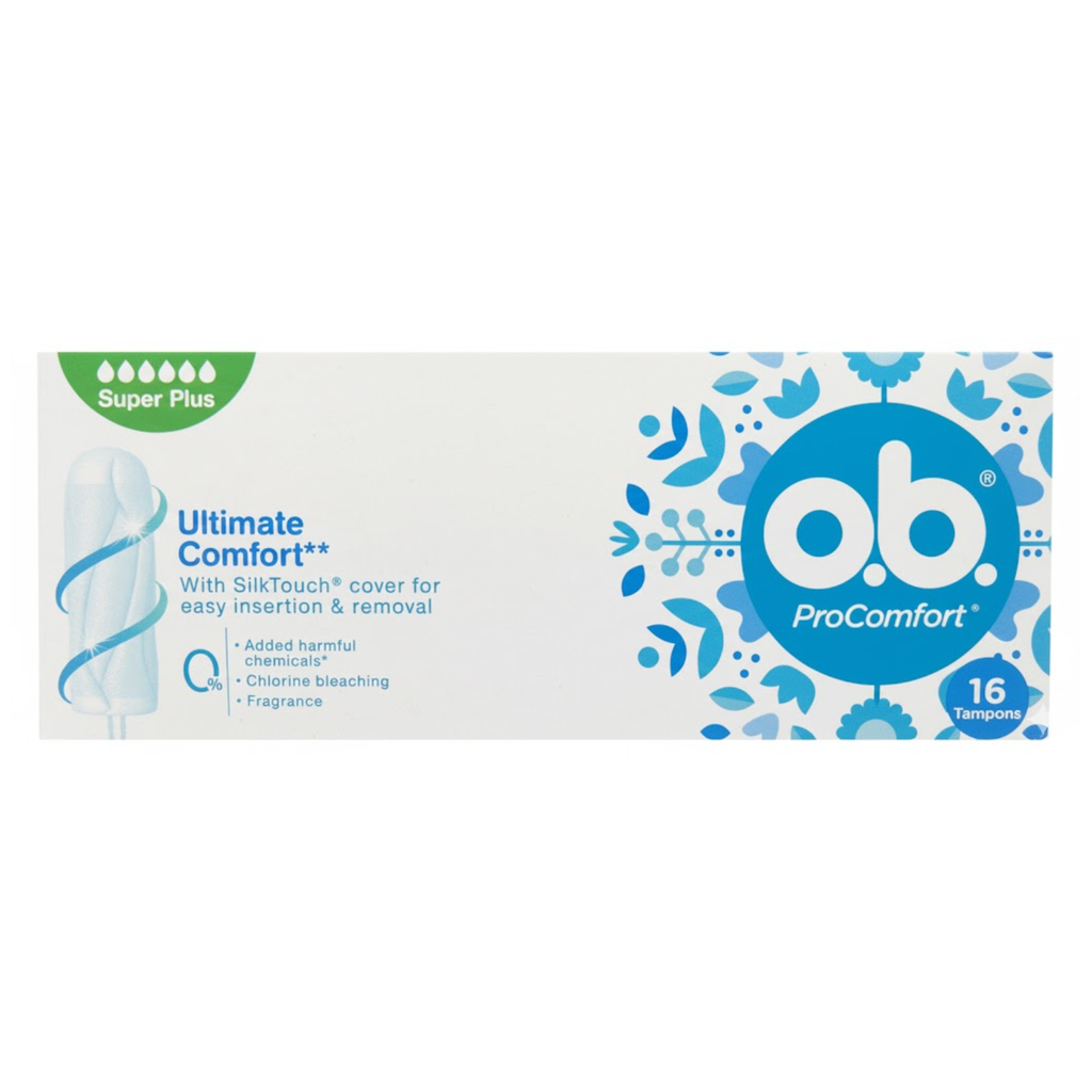 * O.B. Pro-Comfort Super Plus Tampons, 16's