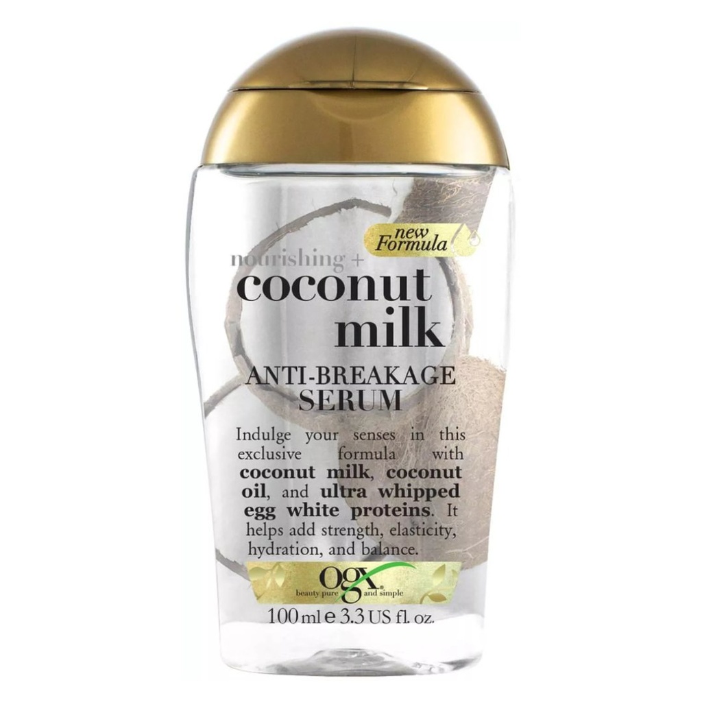* Ogx Coconut Milk Anti-Breakage Serum, 100ml