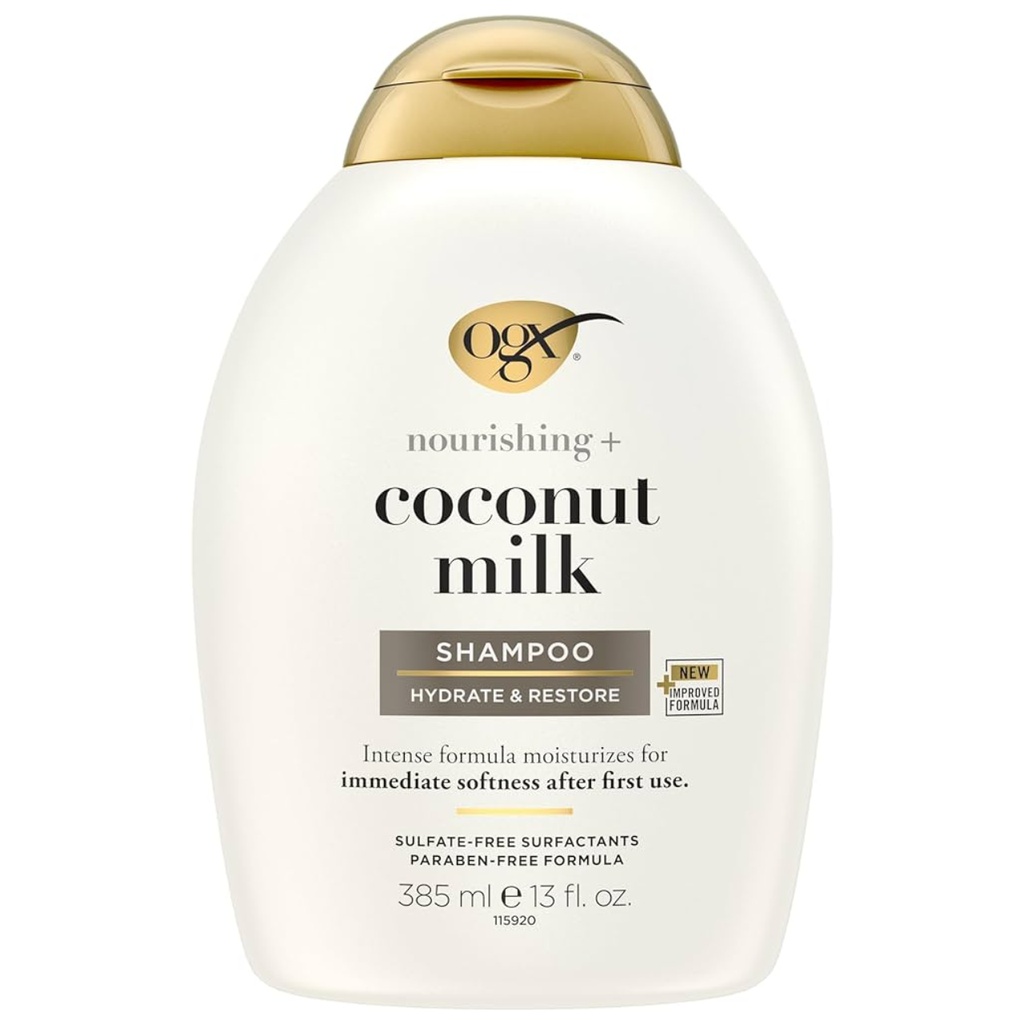 * Ogx Coconut Milk Shampoo, 385ml