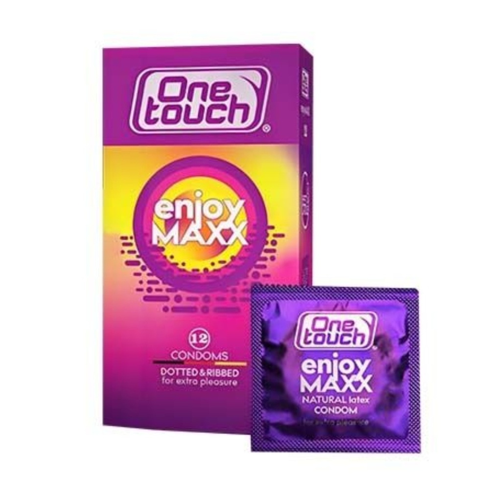 * One Touch Enjoy Maxx Condoms, 12's