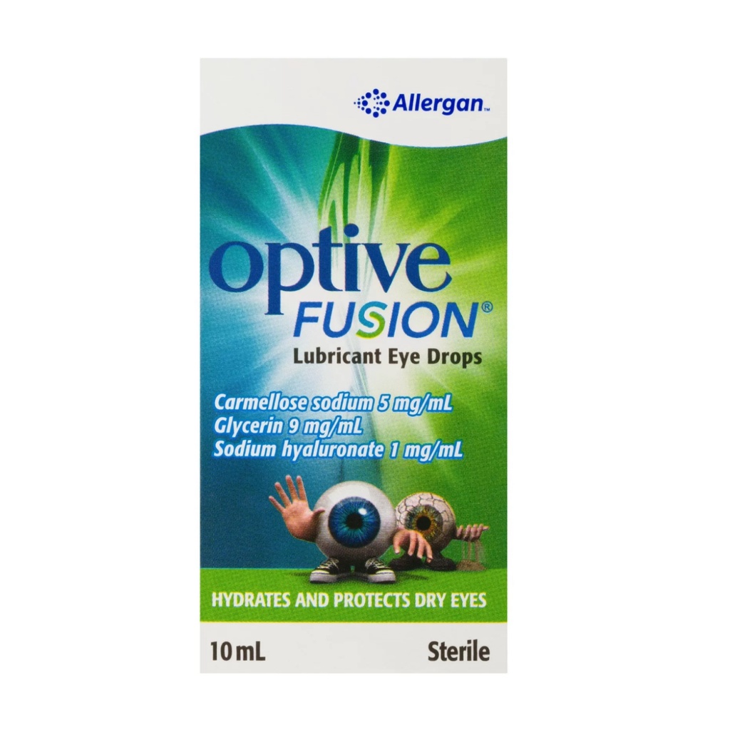 Optive Fusion Lubricant Eye Drops, 10ml
