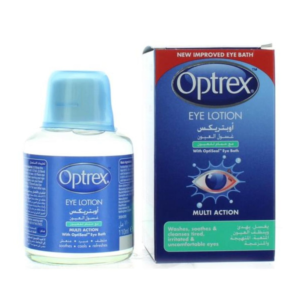 * Optrex Eye Lotion, 110ml