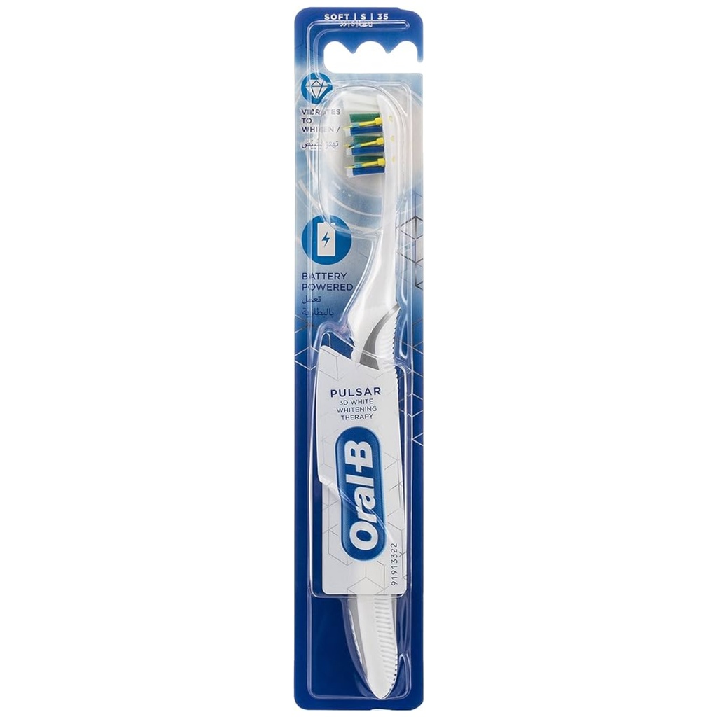 * Oral-B 3D White Pulsar Toothbrush Soft