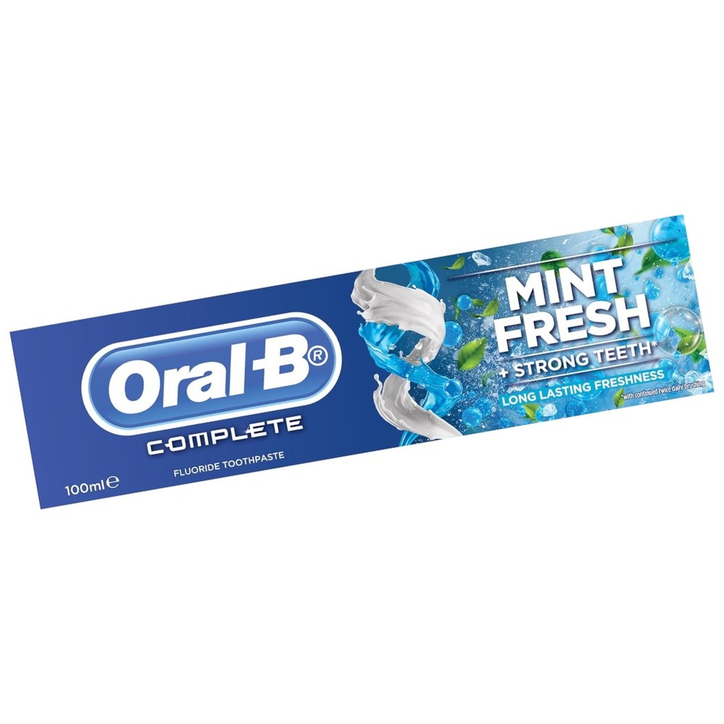 * Oral-B Complete Fresh Mint Toothpaste, 100ml