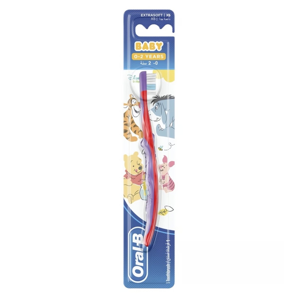 * Oral-B Winnie The Pooh Baby Toothbrush  0-2 Years
