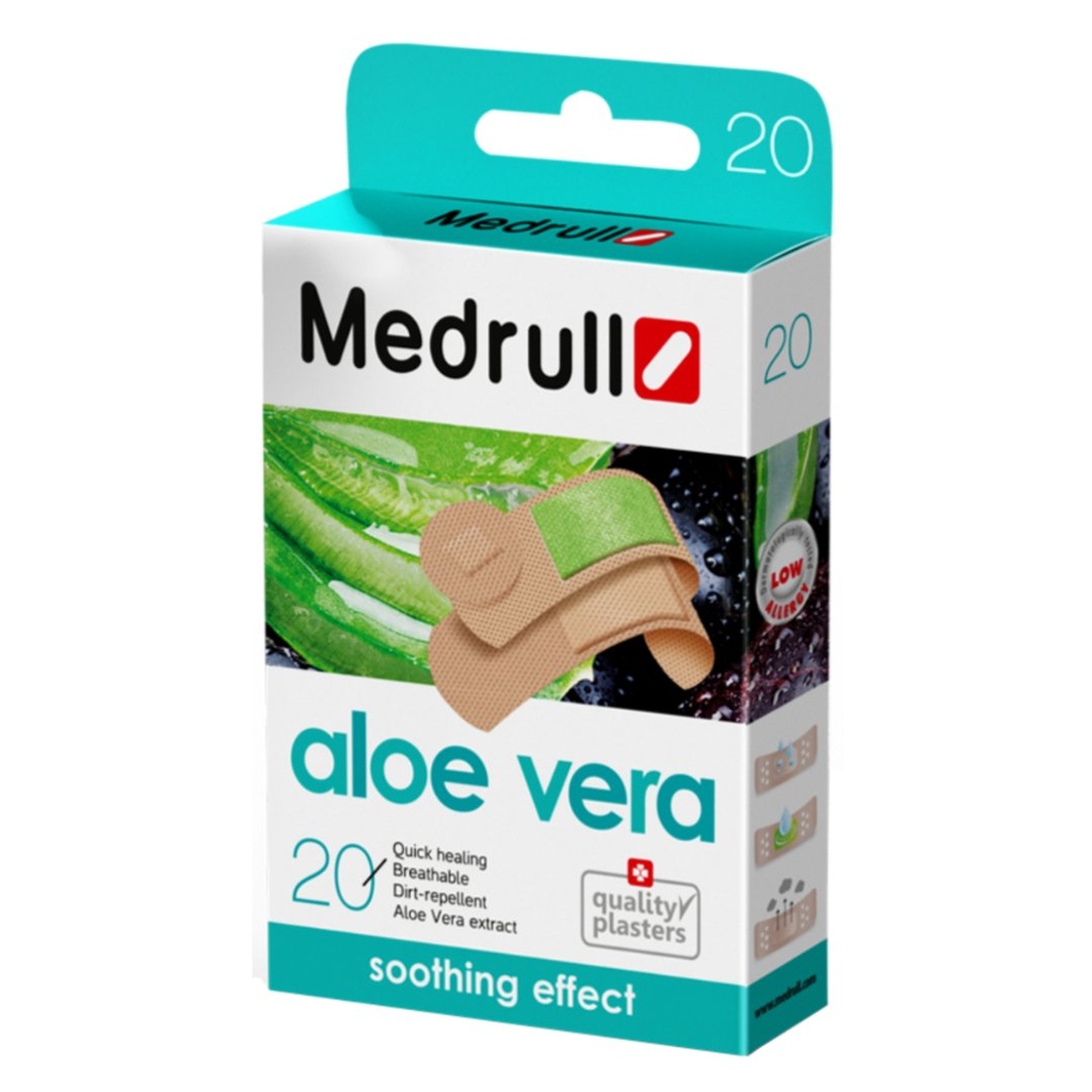 * Medrull Aloe Vera Plaster, 20's