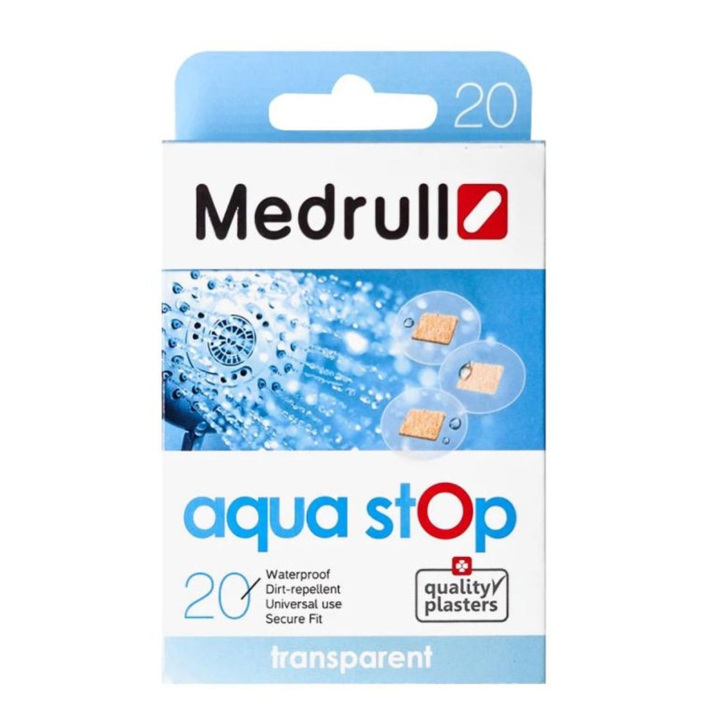 * Medrull Aqua Stop Transparent Plaster, 20s 