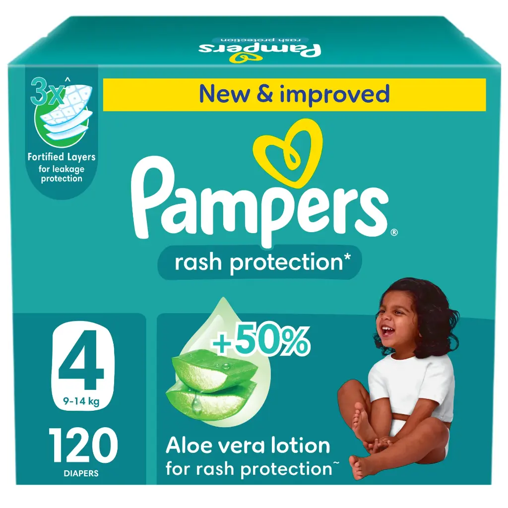 * Pampers Giant Box Size 4, 120's