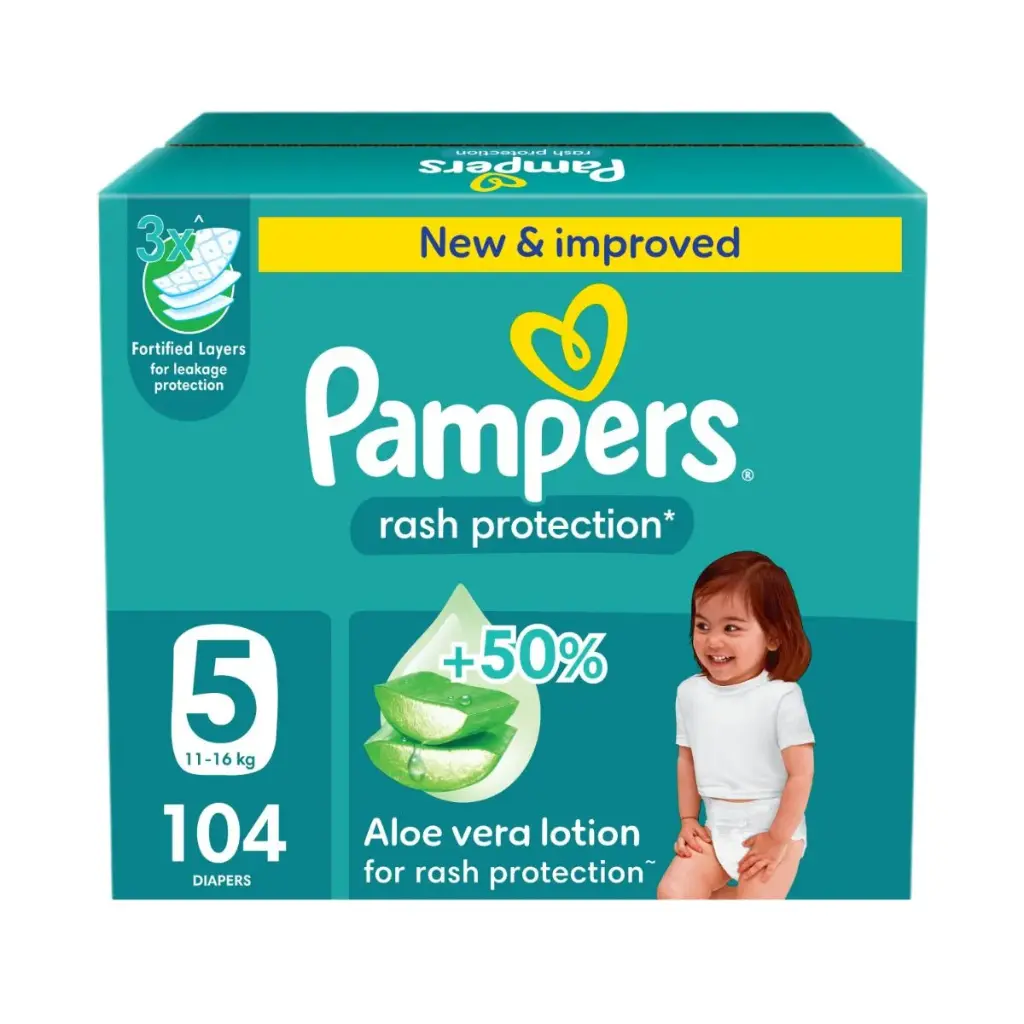 * Pampers Giant Box Size 5, 104's