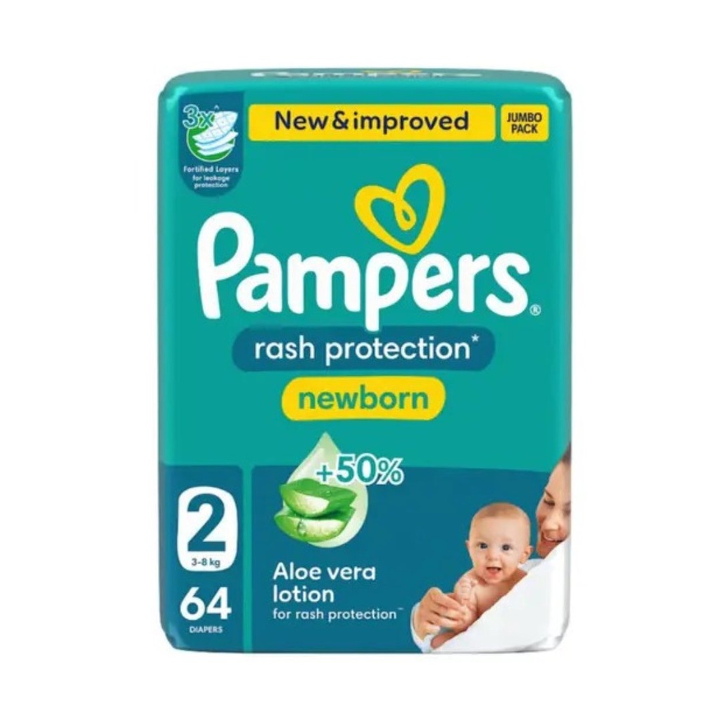 * Pampers Newborn Jumbo Pack Size 2, 64's