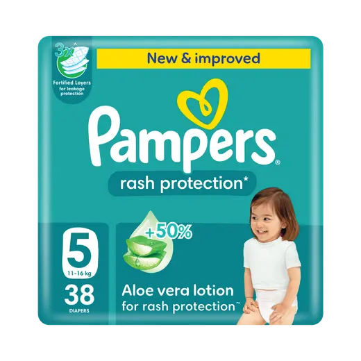 * Pampers Size 5, 38's