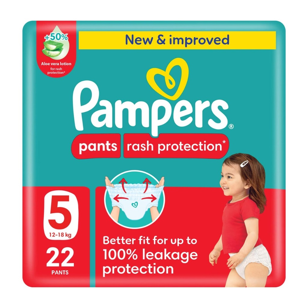 * Pampers Pants Value Pack Size 5, 22's