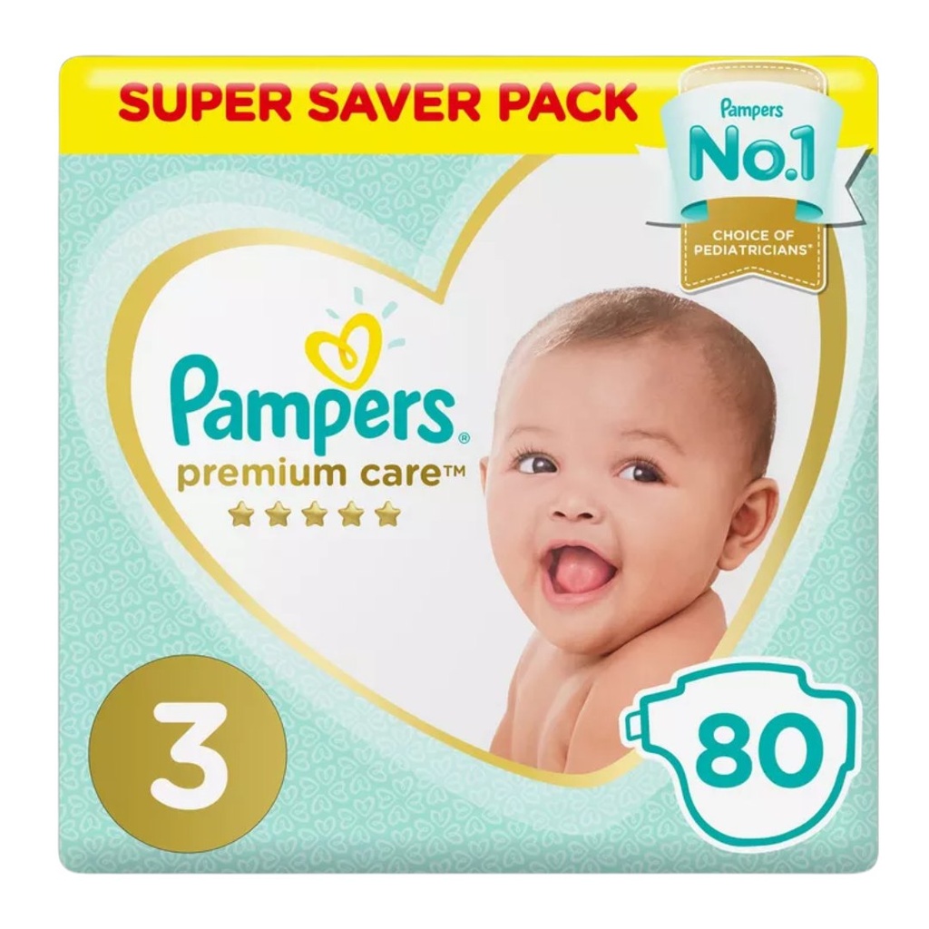 * Pampers Premium Care Size 3, 80's - OFFER