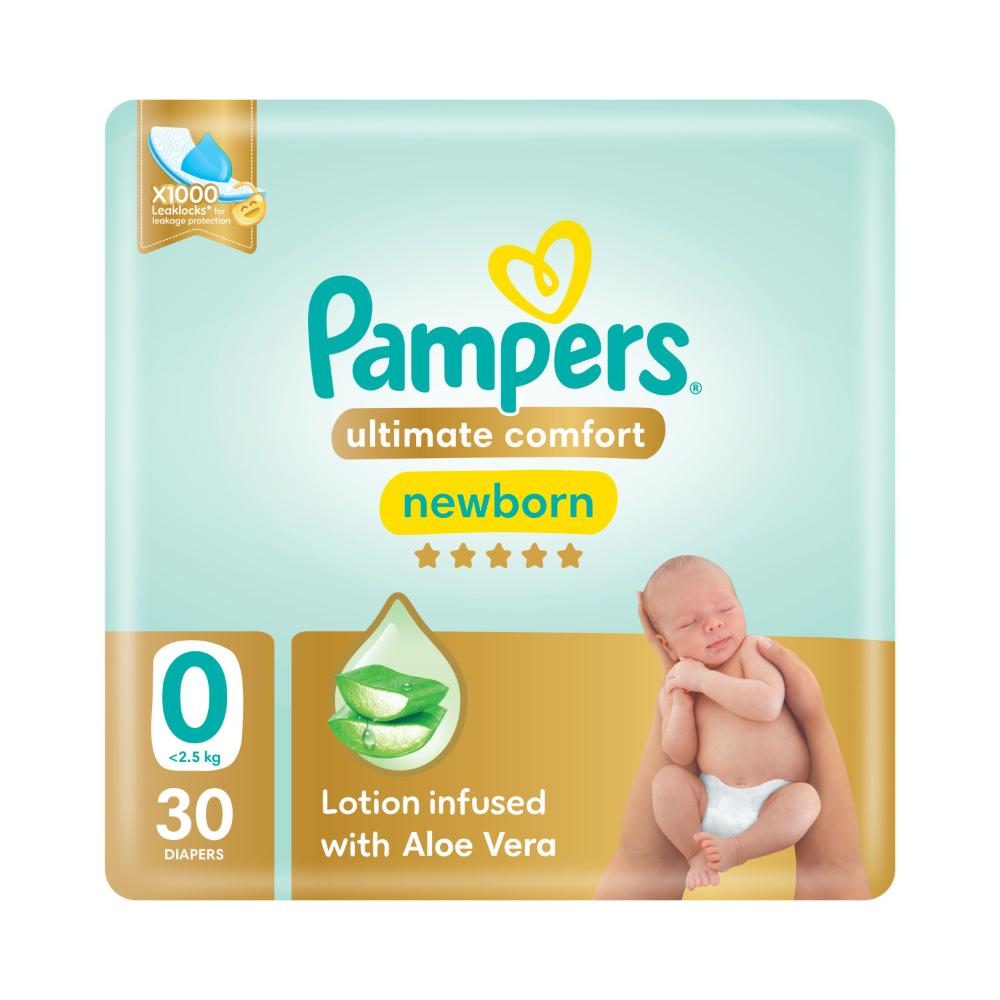 * Pampers Premium Care Newborn Size 0, 30's