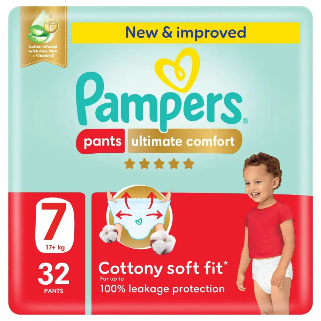 * Pampers Premium Care Pants Size 7, 32's - OFFER