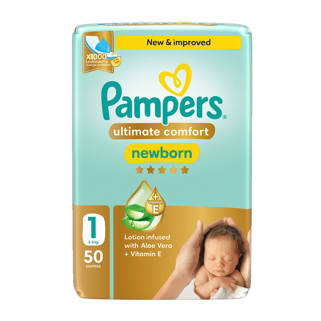 * Pampers Premium Care Newborn Size 1, 50's - OFFER