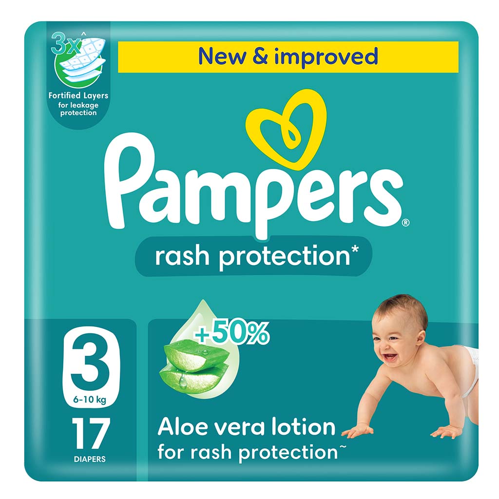 * Pampers Size 3, 17's - OFFER