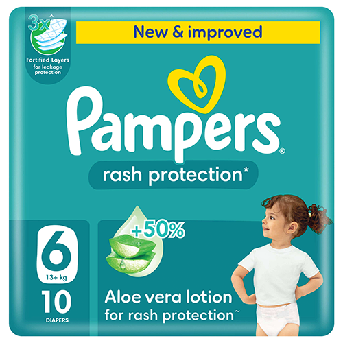 * Pampers Size 6, 10's