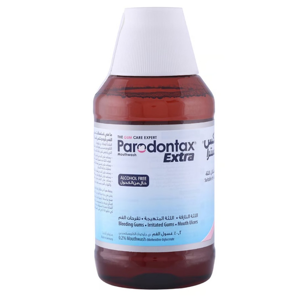  بارودونتاكس غسول الفم بنكهة النعناع الإضافية، 300 مل