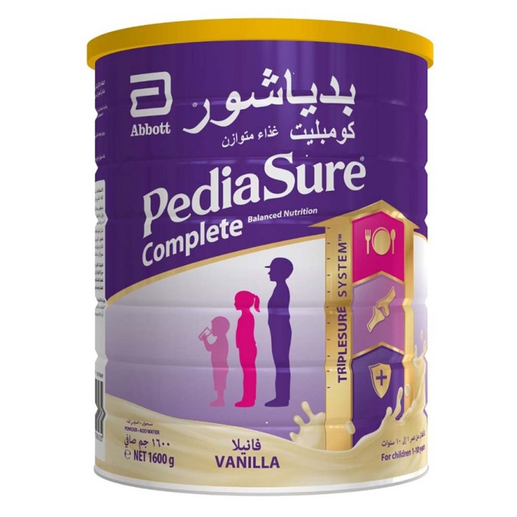 * Pediasure Complete 1+ Vanilla, 1600g