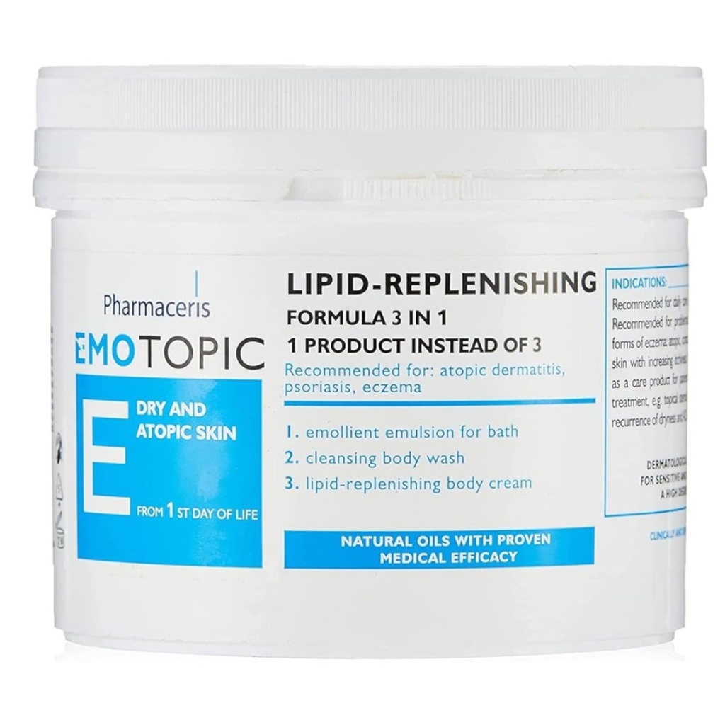 * Pharmaceris EmoTopic Lipid-Replenishing 3in1 Body Cream, 500ml