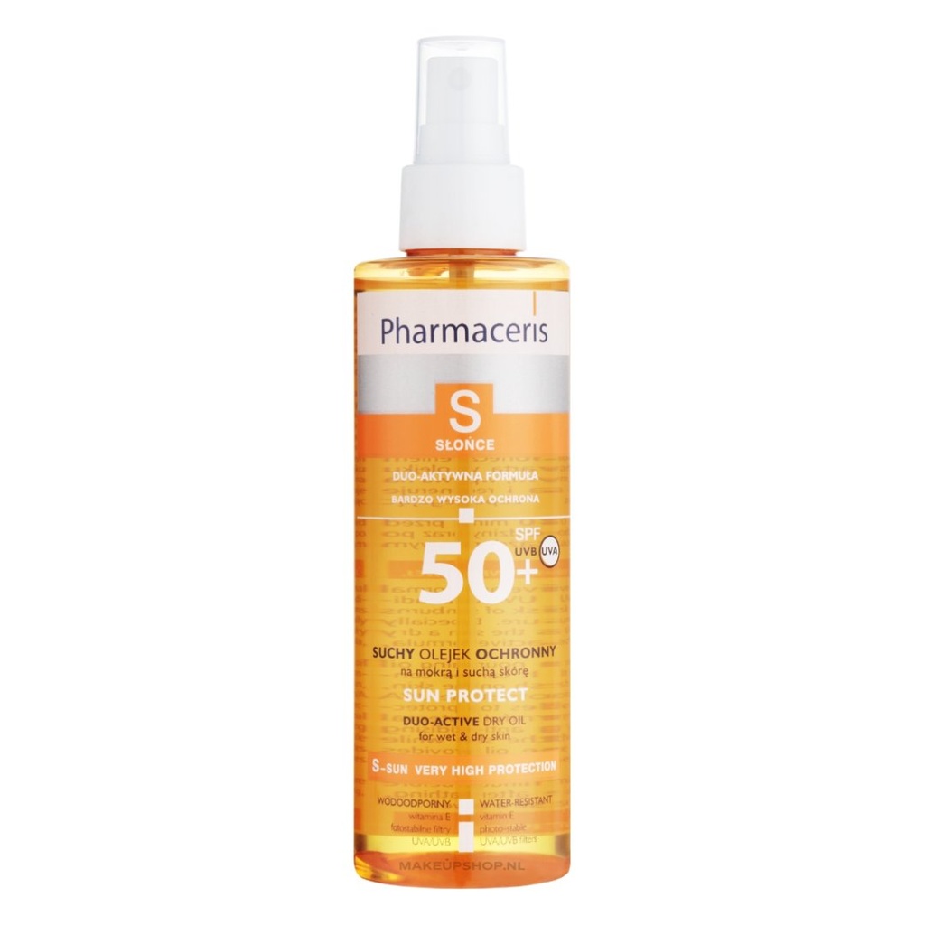 * Pharmaceris-S Protect SPF50+ Dry Oil Spray, 200ml