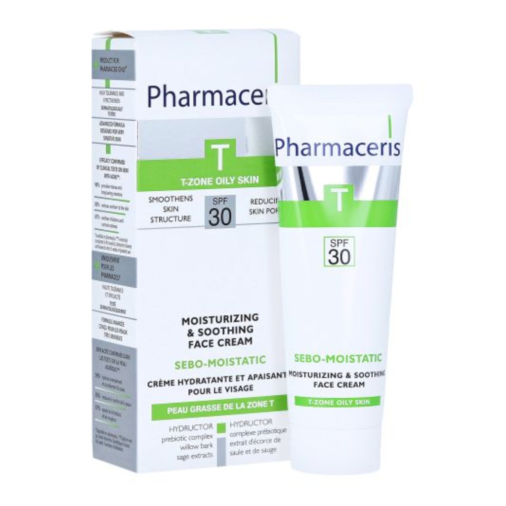 * Pharmaceris Sebo Moisturizing & Soothing Face Cream, 50ml