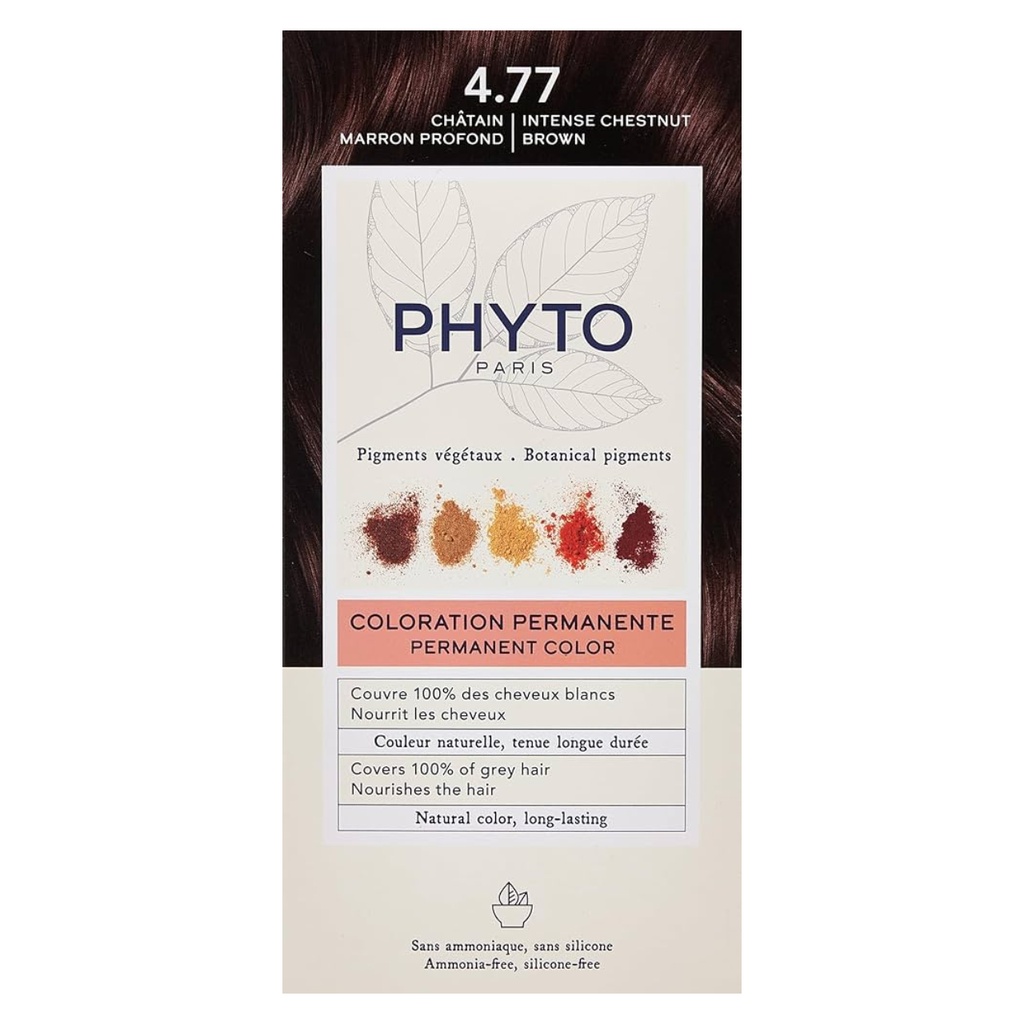 * Phyto Hair Color 4.77 - Intense Chestnut Brown